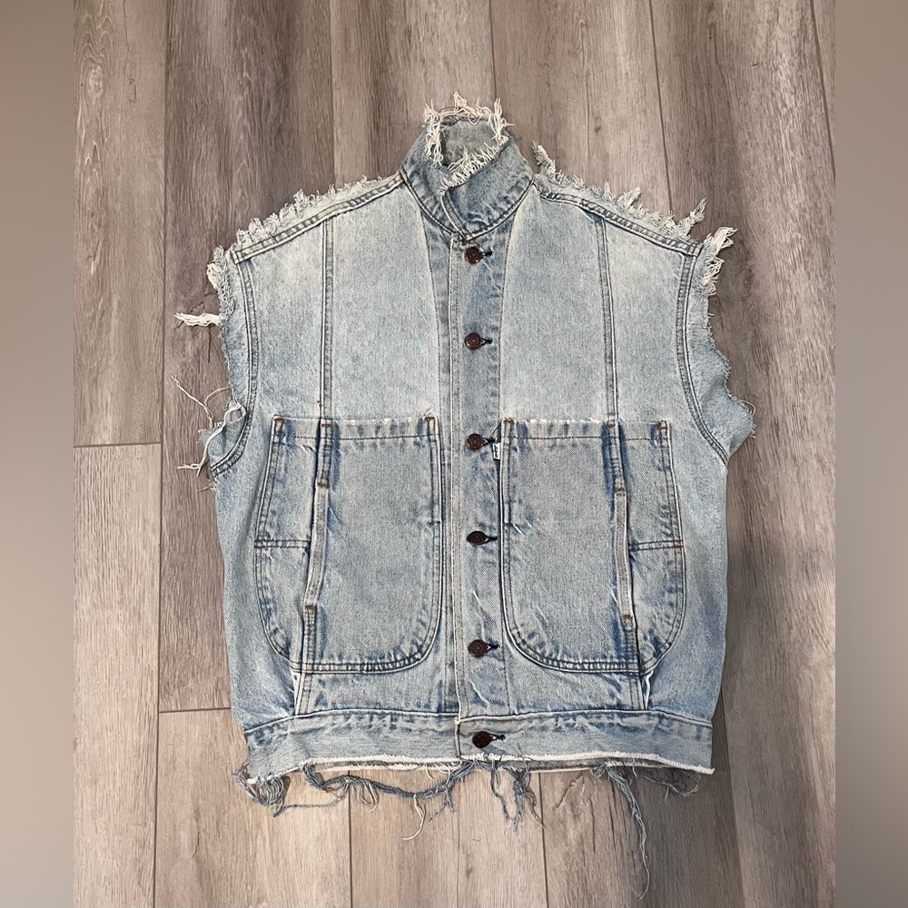 Vintage Levi’s Strauss & Company Denim Vest Jacket